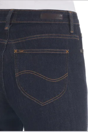 Lee Dames Jeans Broeken Scarlett High skinny Fit Blauw Volwassenen Denim Jeansbroek