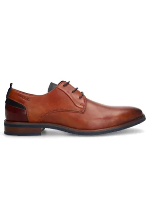 Van Lier Heren - leren veterschoenen