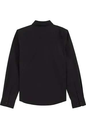 WE Fashion Jongens overhemd met afneembare vlinderdas