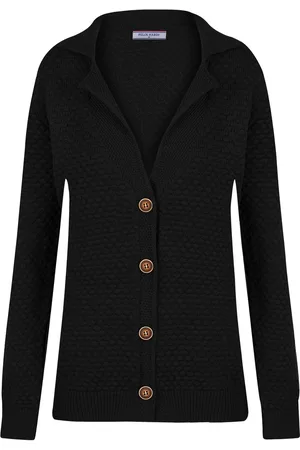 Felix Hardy Gebreid Vest - Cardigan - Katoenen Dames - L