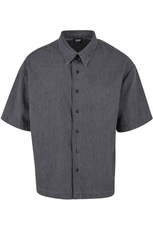 Urban classics Lightweight Denim Overhemd - M