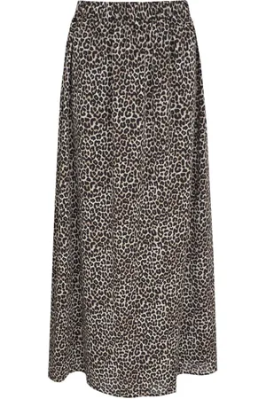 Fluresk Rok Hattie Skirt 25zff02 502001 Khaki/black Dames
