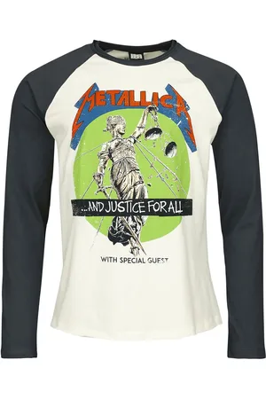 Metallica Amplified Collection - And Justice For All Shirt met lange mouwen meerkleurig L Heren