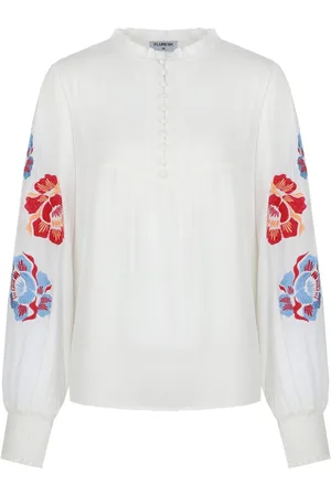 Fluresk Blouse Lavender Top 25vqf08 012 Dames