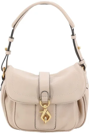 Abro+ Schoudertas Leather Dalia Star Saddle Shoulderbag Beige