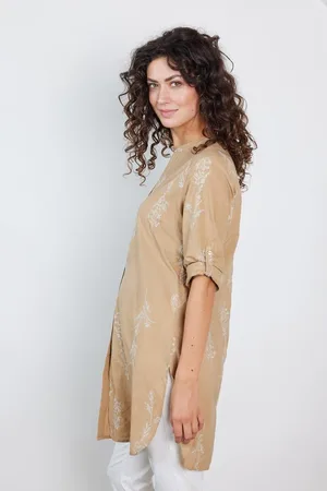 DIDI Dames Tunic Chill In Sand Bouquet embro maat 44