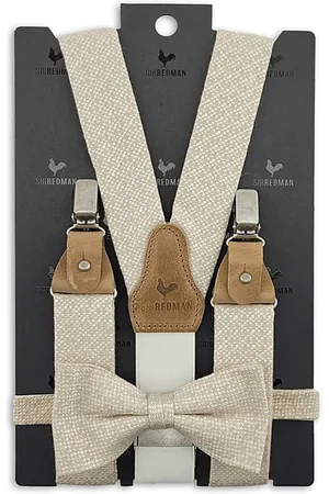 Sir Redman Bretels met strik - bretels combi pack Château Chic