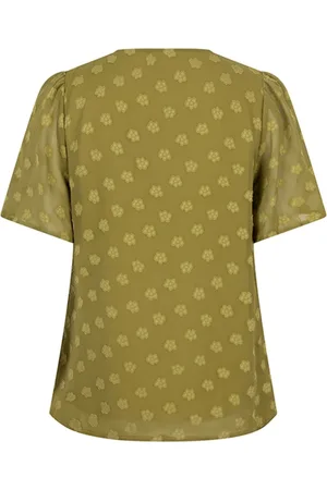 lofty manner T-shirt Blouse Bella Qc03 1 450 Green Dames