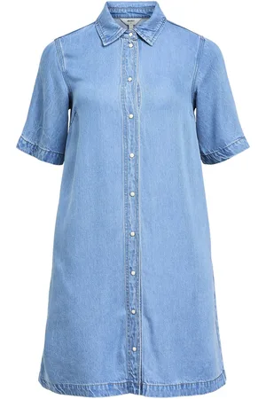 Object Object Objframe 2/4 Re Denim Dress Jurken Dames - Kleedje - Rok - Jurk -