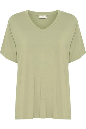 Kaffe KAfirda V-Neck T-Shirt Dames Blouse