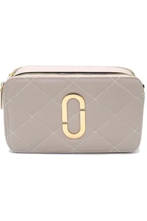 Merkloos Schoudertas – 22x12.5x8 cm – Modieuze Crossbody Tas – met Goudkleurige Details