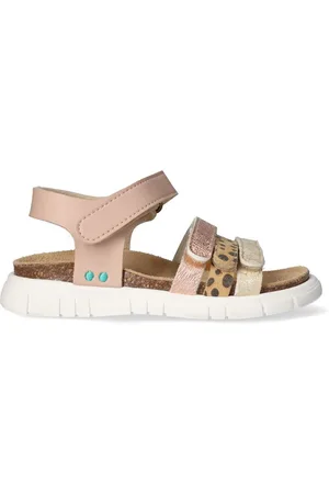 Bunnies JR 225423-774 Meisjes Platte Sandalen - - Imitatieleer - Klittenband