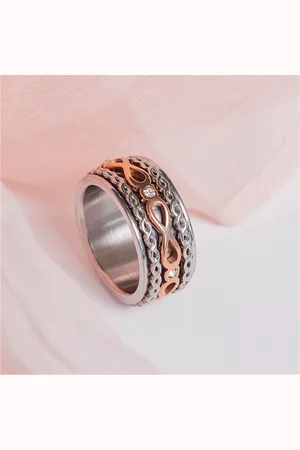 Ixxxi Jewelry-Infinite Blend- Goud-Dames Ring