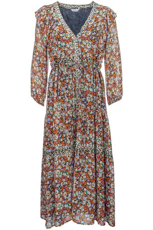 Frogbox • maxi bloemen jurk • maat 36