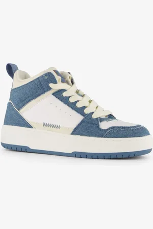 ONLY Shoes hoge dames sneakers met denim -