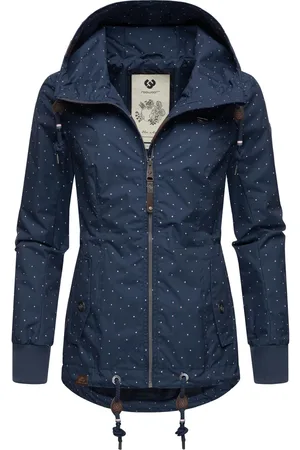Ragwear Damen Overgangsjas Danka Dots