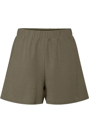 Pieces® PCANNA HW SHORTS NOOS WVN BC - Dames - Bermuda shorts