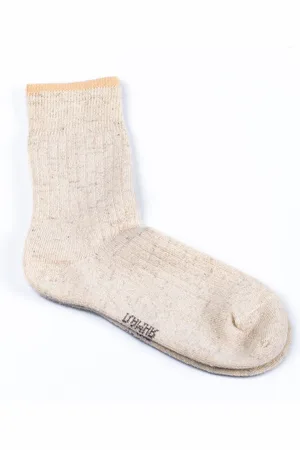 Merkloos Mongolian Made - Wollen sokken - 100% Schapenwol - Dun - Zomer