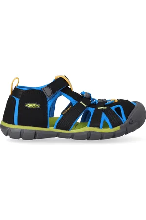 Keen Seacamp II Older Kids Sandalen Black/Brilliant Blue