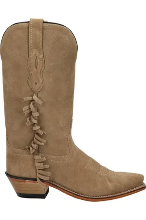 Bootstock Ruffle dames cowboylaars - Sand