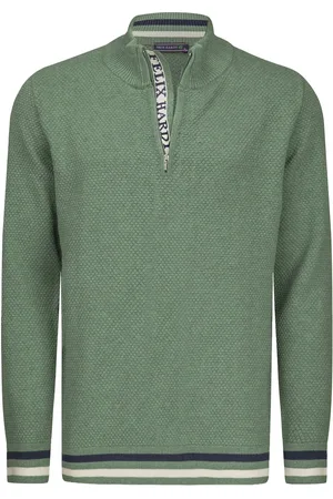 Felix Hardy Trui Met Halve Rits - Sweater - Schipperstrui Met Rits - 100% Katoen Heren - 2Xl