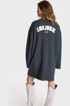 Alix the label 2502344092 Ladies knitted sweater dress