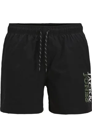 JACK & JONES JACK&JONES JPSTMAUI JJSWIM DOUBLE LOGO AKM SN Heren Zwembroek - Black