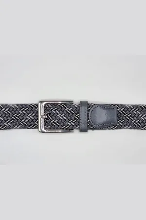 Merkloos Vlecht riem Gevlochten riem Elastiek riem - unisex - geschikt voor zowel mannen als vrouwen