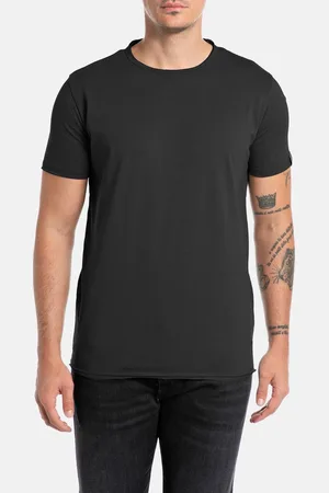 Replay Raw Cut Crew Shirt Heren