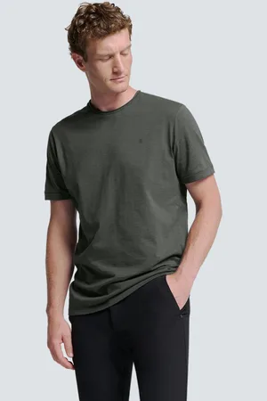 No Excess Timeless Basics Ronde Hals Detail T-shirt