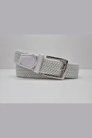 Merkloos Vlecht riem Gevlochten riem Elastiek riem - unisex - geschikt voor zowel mannen als vrouwen