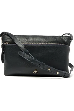dR Amsterdam Schoudertas | Schoudertas dames | Crossbody tas dames | Handtassen dames | Leren schoudertas | Faggio - 903740 Blue