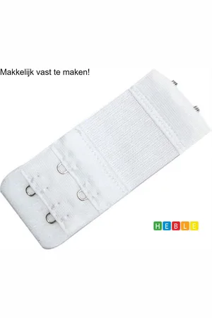 Merkloos 3 BH verlengstukken - 2 Haaks - Beha verlenger - Zwangerschap