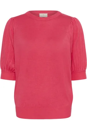Kaffe KAlone Knit Pullover 1/2 SL Dames Trui