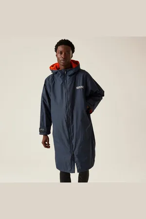 Regatta Robe Parka Blauw S-M Man