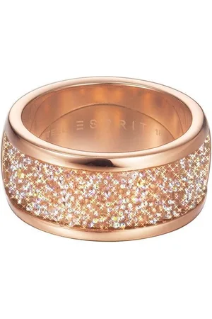 ESPRIT Steel ring dazzle rose
