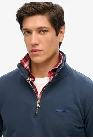Superdry ESSENTIAL LOGO HENLEY Heren Trui