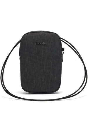 Pacsafe Crossbody bag Carbon - Schoudertas - Veelzijdig - RFID-blokkerend - Anti-diefstal - Gerecycled Polyester - 17 x 12 x 3.5 cm - Grijs