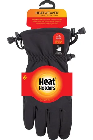 Heat Holders Softshell gloves black, l-xl