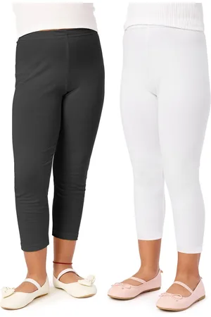Merry Style Meisjes 2Pack Leggings - Sport - Vrijetijdsbroek – ¾ Lang - Viscose - Sporbroek - Yogabroek – – 146 - MS-MS10-131-LE-2P