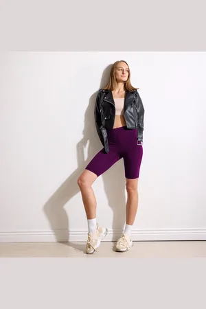 Merry Style MS-MS10-145-LE Dames Leggings - Sport - Vrijetijdsbroek - Kort - Viscose - Sporbroek - Yogabroek - - M