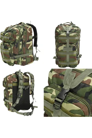 vidaXL Rugzak legerstijl 50 L camouflage - Backpack - Backpacks - Rugzak - Rugzakken