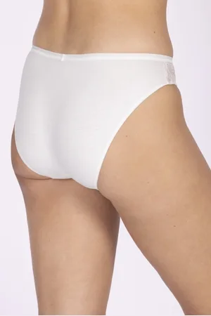 Nina Von C. Dames mini slip kant - Elastisch katoenen lage dames onderbroeken - 46