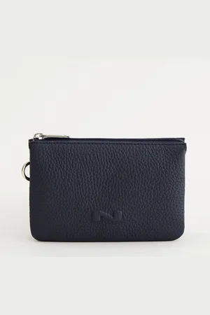 Nathan-Baume PORTEMONNEE/ETUI 100302N LEDER BLUE ORIGIN