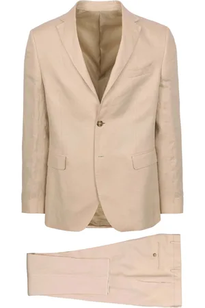 Suitable Linnen Suit Ecru