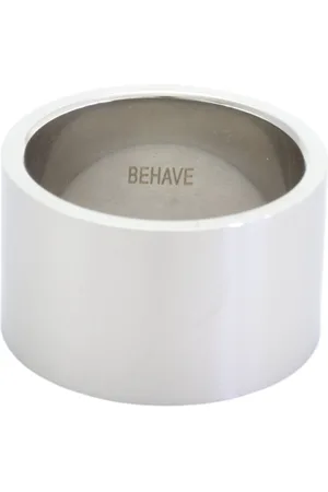 Behave Ring - Stijlvolle brede herenring – Stainless Steel – Minimalistisch & Modern – Nikkelvrij
