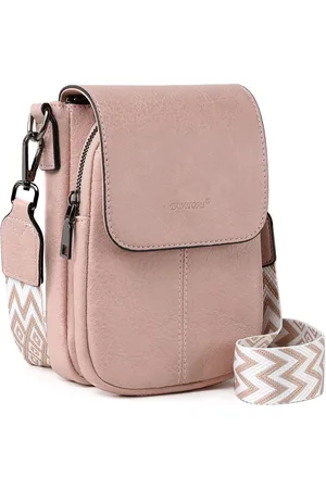 TAN.TOMI Schoudertas - Crossbody Tas - Crossbodytas - Dames Telefoontasje – Grote Capaciteit – PU Lederen Crossbody Tas met Portemonnee – Verstelbare en Afneembare Brede Schouderband
