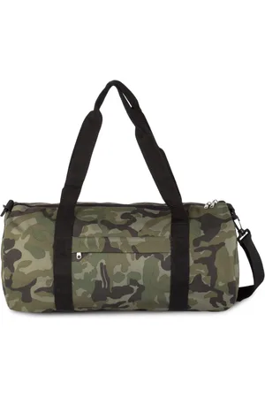 Kimood KI0633 - Cilindervormige reistas, 32 liter, Olive Green/Camouflage Groen