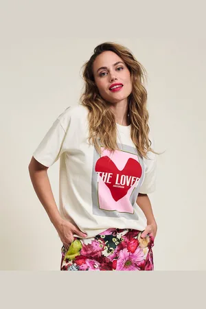 POM Amsterdam The Lover Tops & T-shirts Dames - Shirt -