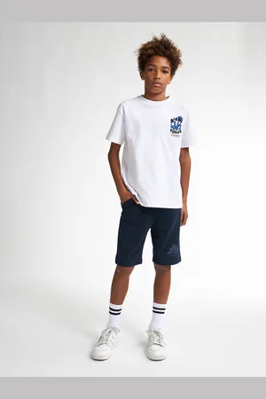 Petrol Industries Jongens Jogging Short Cayman - Blauw